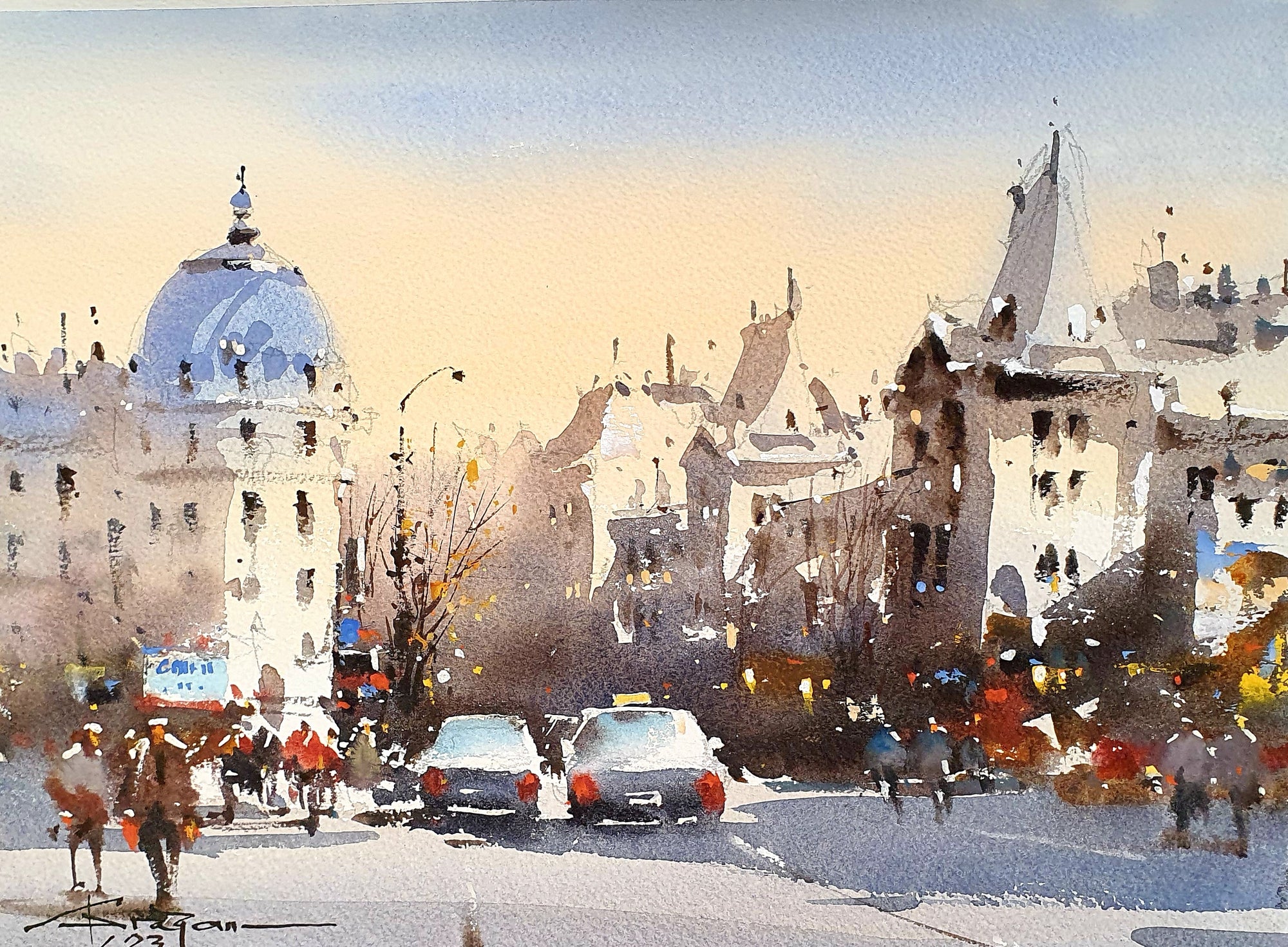 La Universitate, Bucuresti